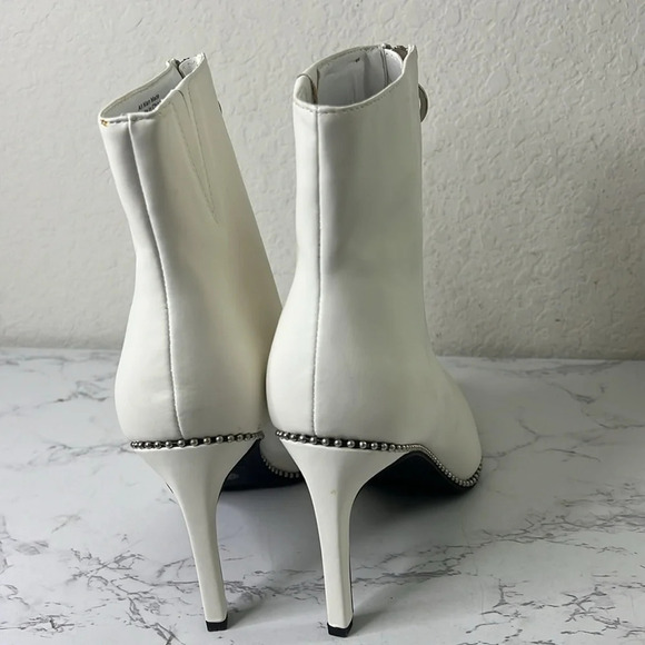 Bar lll Briget Womens Embellished Pointed Toe Ankle Boots Size - Picture 5 of 13